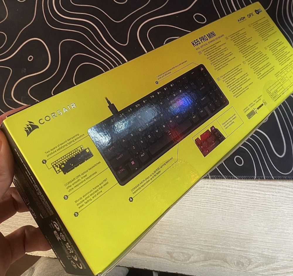 Клавіатура Corsair K65 Pro Mini Київ - фото 5