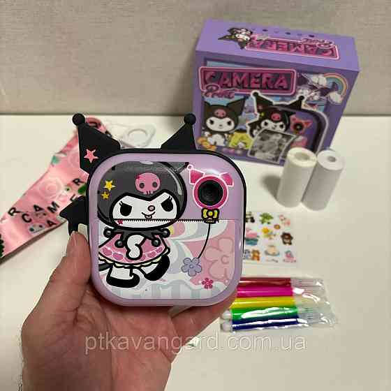 Фотоаппарат принтер детский 