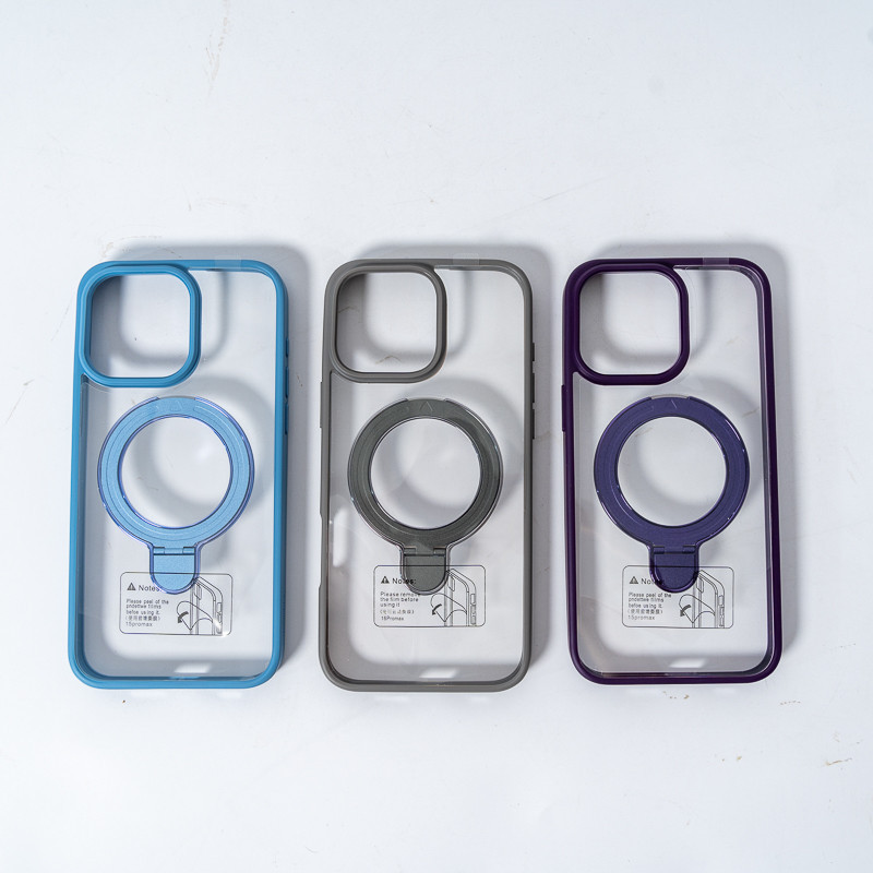 Чохол для смартфона Spigen AAA Magnetic Ring for Apple iPhone 15 Pro Max Purple Київ - фото 3