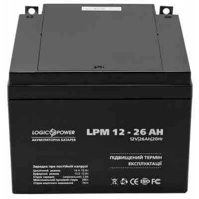 Батарея до ДБЖ LogicPower LPM 12В 26Ач (4134) Вінниця