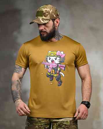 Тактична футболка SELION warrior coyot ТР6765 Одеса