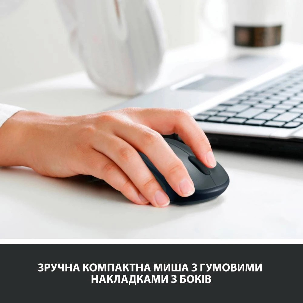 Миша бездротова Logitech M235 Grey (910-002201) Сірий Харків - фото 6