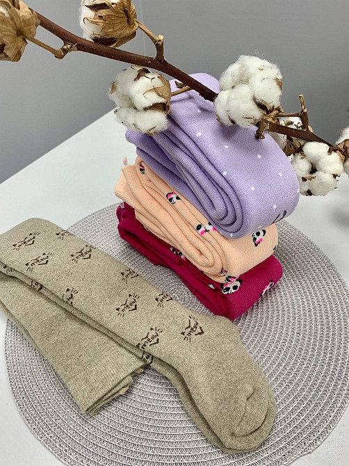 Колготки дитячі махрові бавовняні арт.921 - в асортименті дівчинка, хлопчик 92-98 Чернівці - фото 2