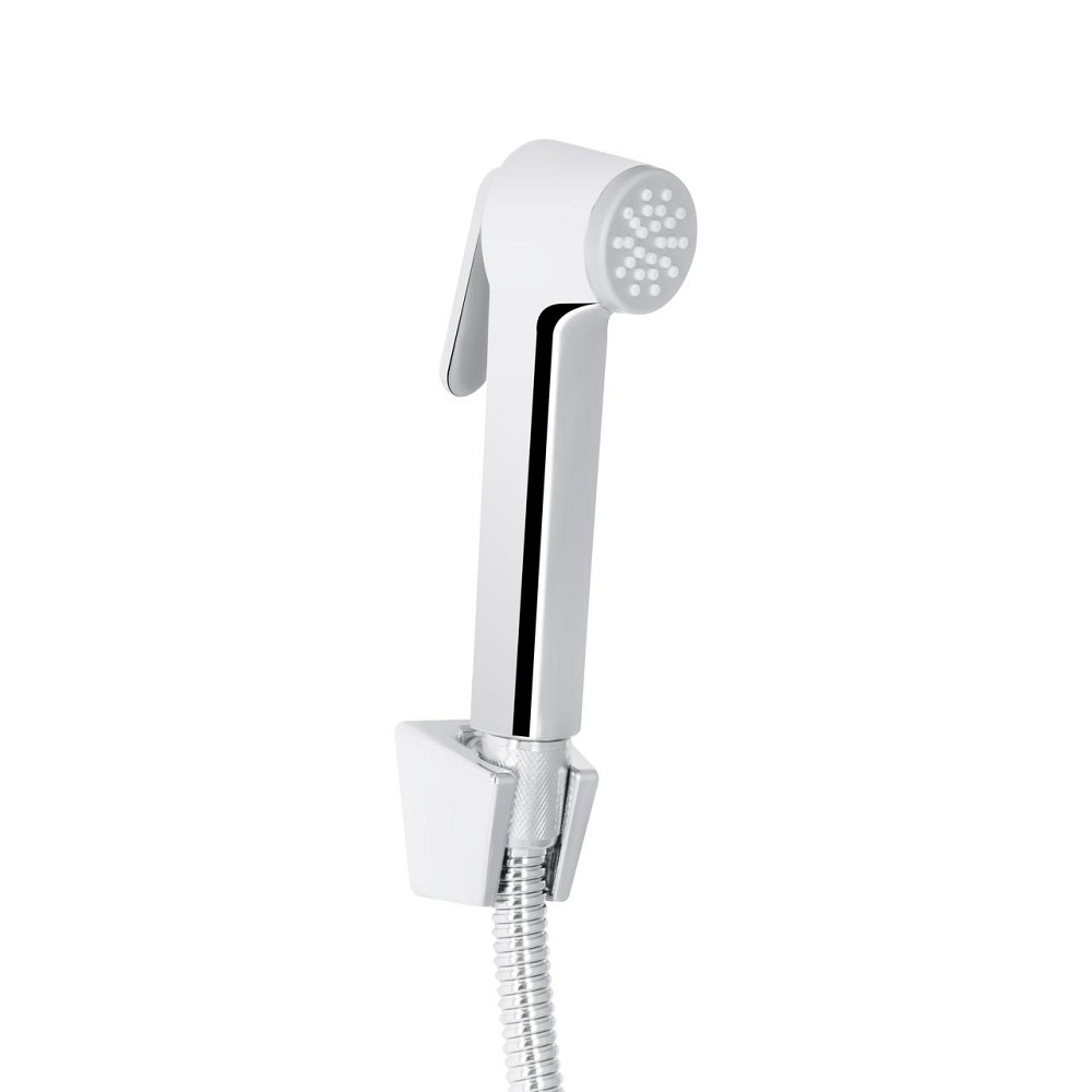 Змішувач для раковини Qtap Grand (з гігієнічним душем) QTGRA272CRW45671 Chrome/White Київ - фото 4