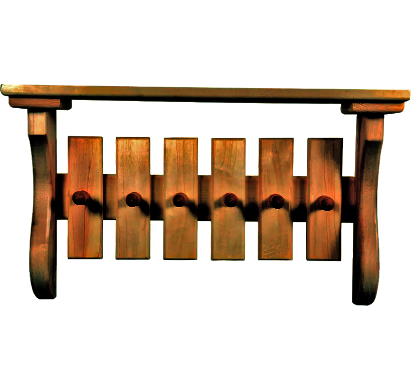 Вішалка для лазні "Барбарис" сієна Миколаїв - фото 1