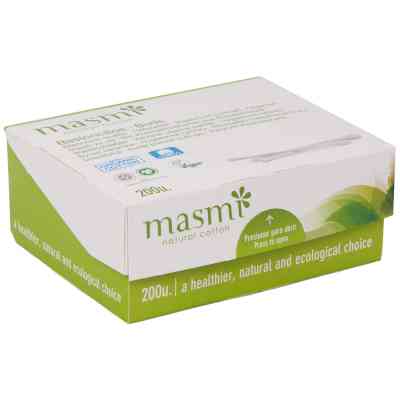 Ватные палочки Masmi Organic 200 шт. (8432984000738) Вінниця