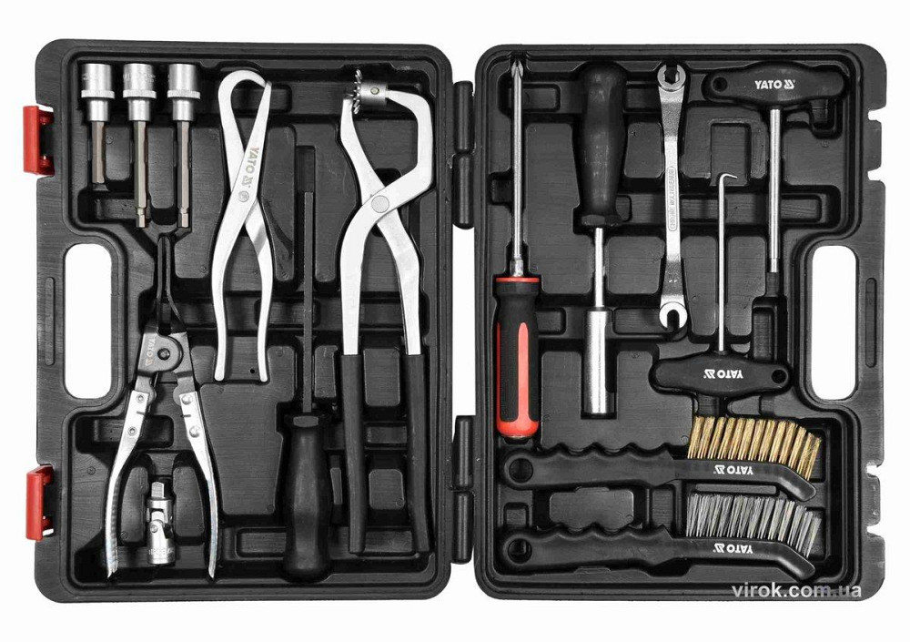 Набір інструменів для обслуговування гальмівної системи авто YATO : 1/2