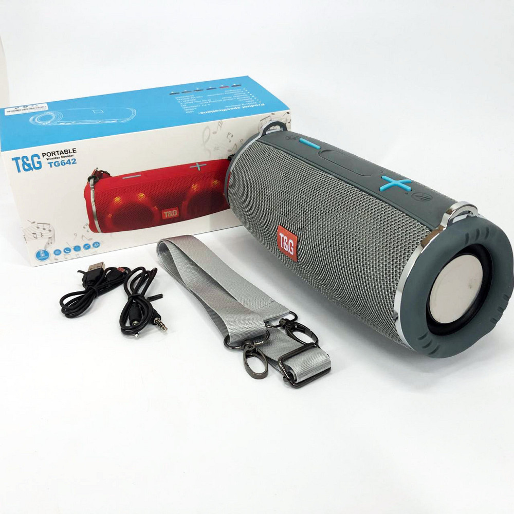 Bluetooth колонка радіо на ремені TG642, Колонка музична з підсвічуванням bluetooth CZ-83 Львів - фото 18