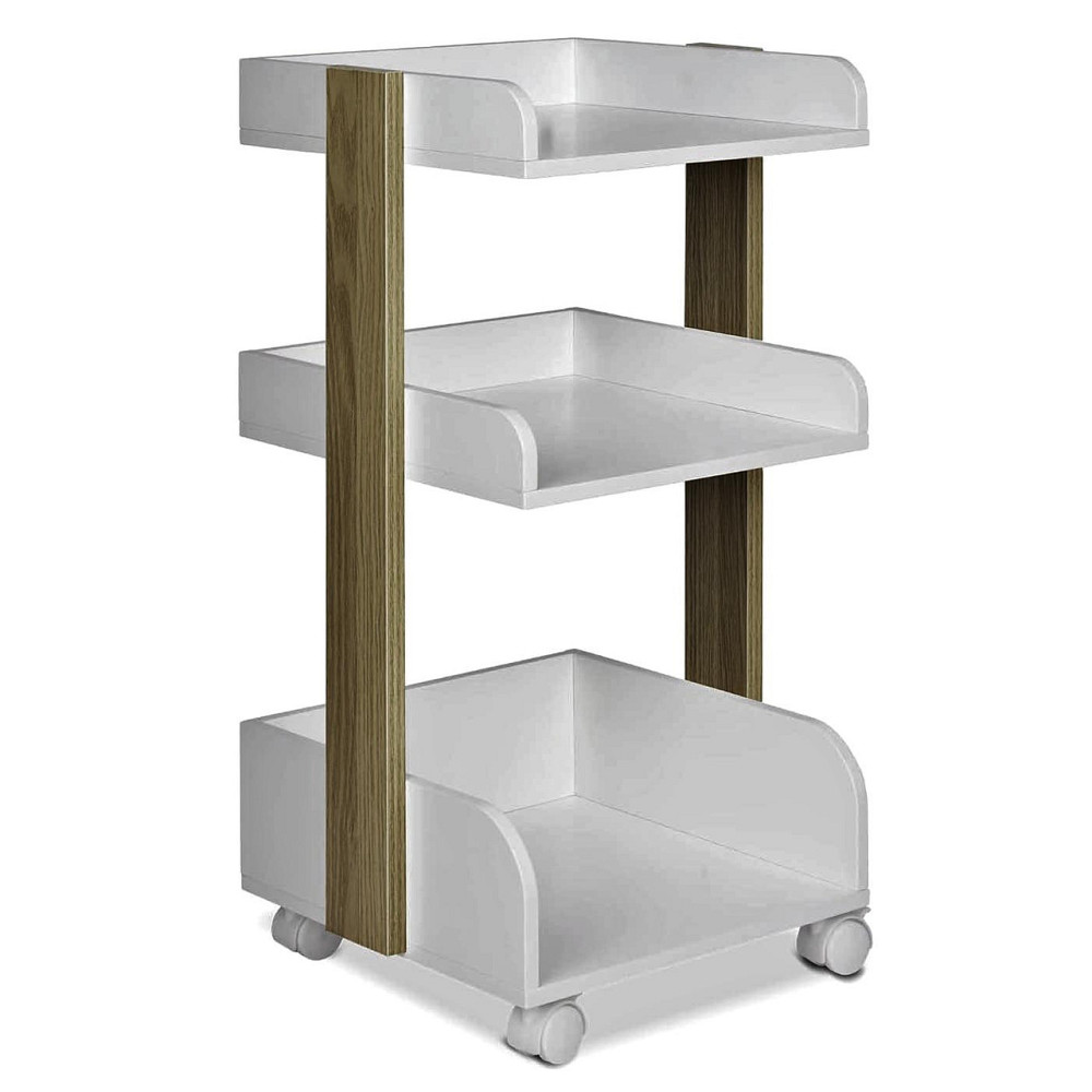 Этажерка для ванной на колёсиках 