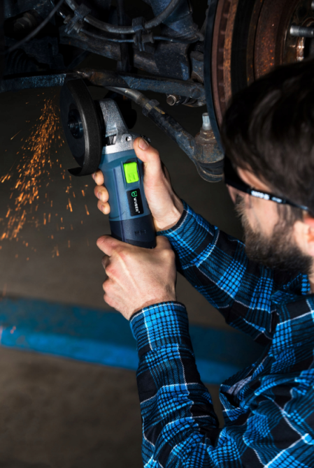 Болгарка (кутова шліфувальна машина) Wuber 1600Вт 125мм + набір 10 дисків 125мм (Польща) Київ - фото 3