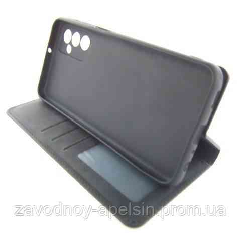 Чехол книга Samsung M13 M135 M136 Защита камеры (черный) Одеса