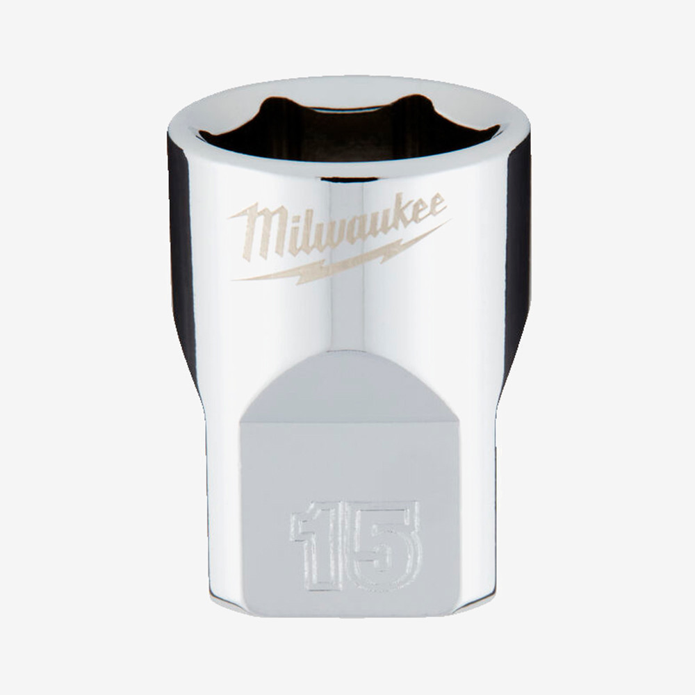 Головка хромована метрична 3/8'' MILWAUKEE, 15мм Одеса - фото 1