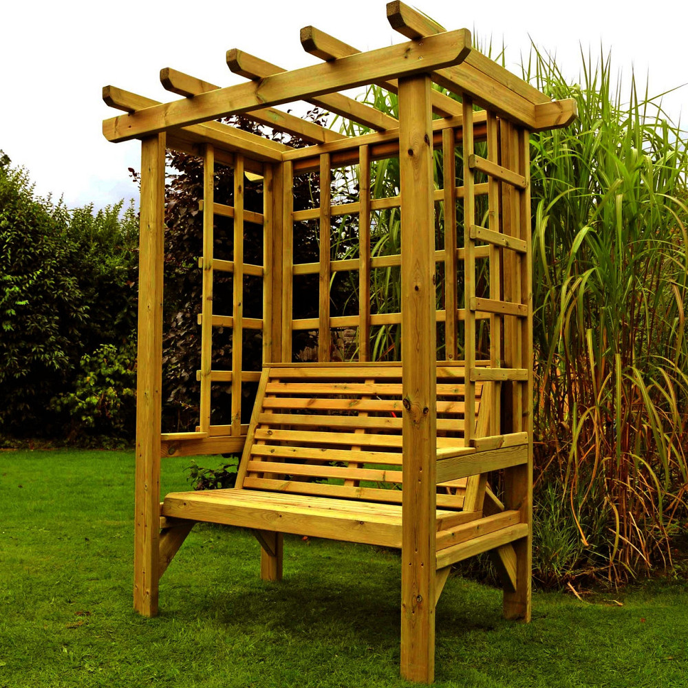 Пергола з лавкою "Томазо" сієна Миколаїв - фото 1