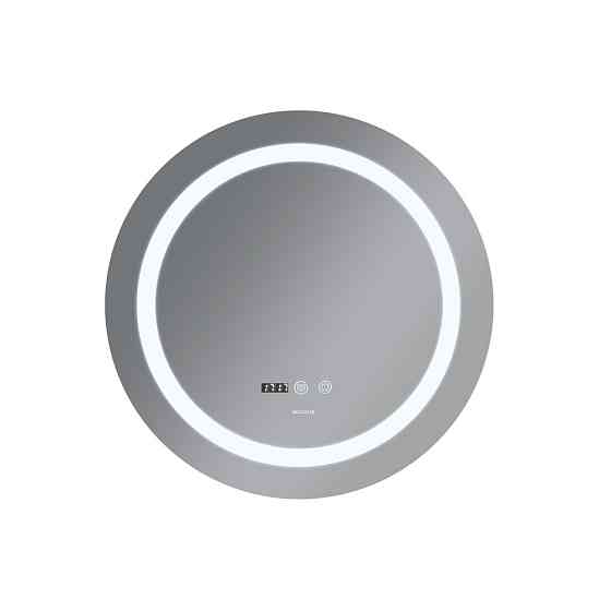 Зеркало Mixxus PLAIN MC02-80 с Led Touch, Anti-fog, димером, регулятором яркости, часами (MI6931) Киев
