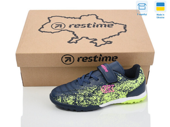 Сороконіжки підліткові Restime DW024406-1 navy-yellow, р. 31-35 Вишнёвое - изображение 1