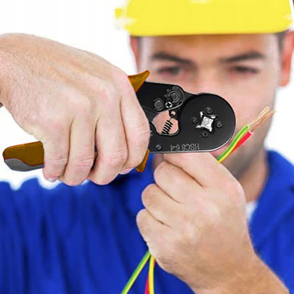 Кримпер - щипці для обтиску наконечників 0.25-10 мм2 + 1200 гільз Bigstren (22717) Нововолинськ - фото 9