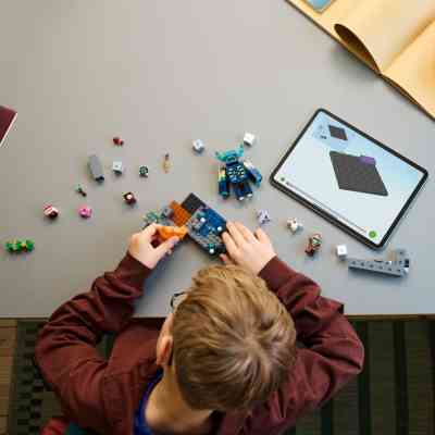 Конструктор LEGO Minecraft Зустріч із Захисником (21274) Вінниця