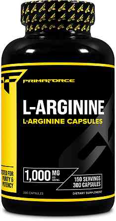 L-аргінін Primaforce L-Arginine, 1,000 mg 300 Capsules (500 mg per Capsule) Луцьк