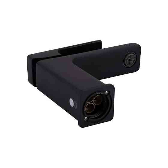 Змішувач для раковини, з гігієнічним душем Qtap Gemini QTGEM272BLM45690 (k35), одноважільний, Black Matt Харків