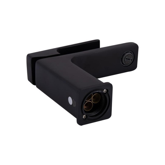 Смеситель для раковины, с гигиеническим душем Qtap Gemini QTGEM272BLM45690 (k35), однорычажный, Black Matt Харьков - изображение 5