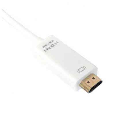 Кабель мультимедийный DisplayPort M to HDMI M 2.0m 4K Extradigital (KBH1747) Винница