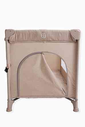 Ліжко-манеж дитяче з другим ярусом та пеленатором VELANO Tino, beige Київ