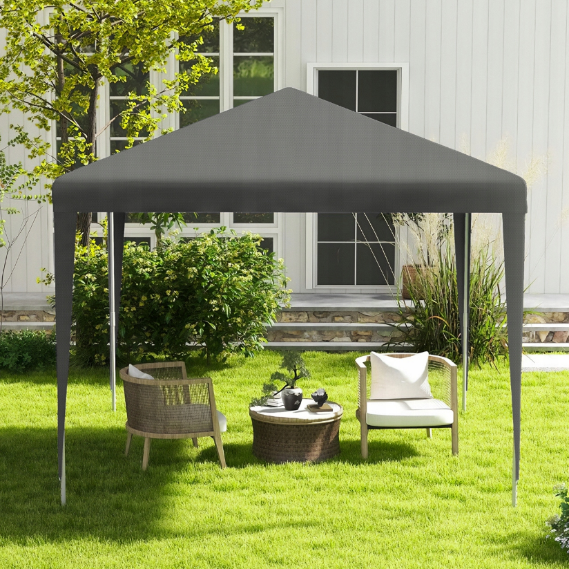 Павільйон садовий MalTec 3×3×1,9м GRAY (Польща) Київ - фото 8