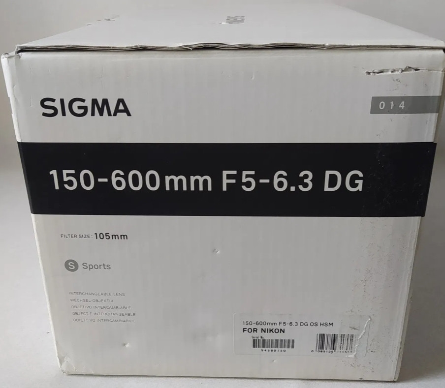 Объектив: Sigma AF 150-600mm.f/5 -6.3 DG OS HSM S. Харьков - изображение 2