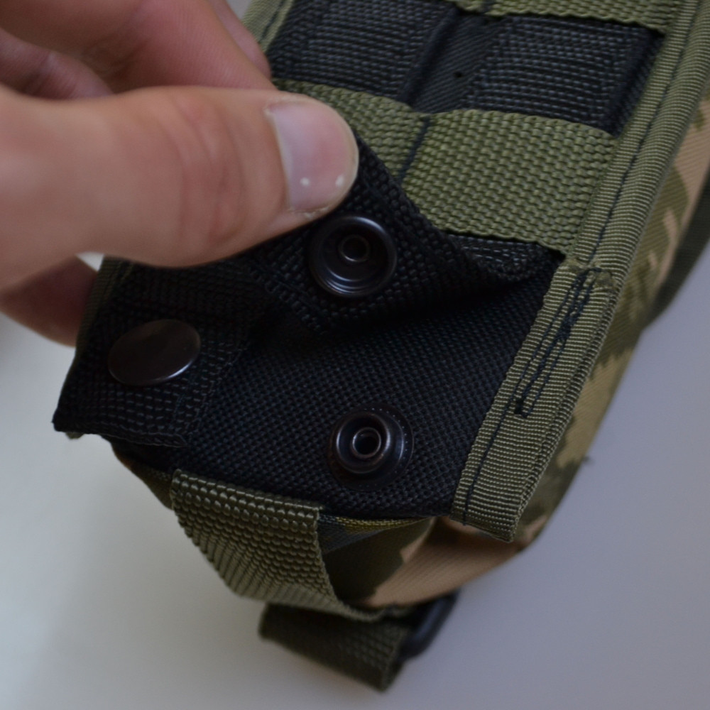 Подсумок на 2 магазина двойной из кордуры пиксель MOLLE тактический MA-20 Львов - изображение 19