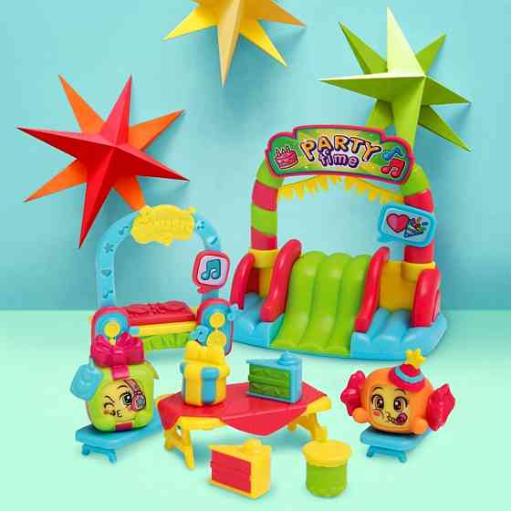 Дитячий ігровий набір "Вечірка" Moji Pops PMPSB216IN40 в асортименті, аксесуари та 2 фігурки Вінниця