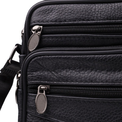 Сумка Vintage З натуральної шкіри Чорна (22864) Вінниця - фото 10