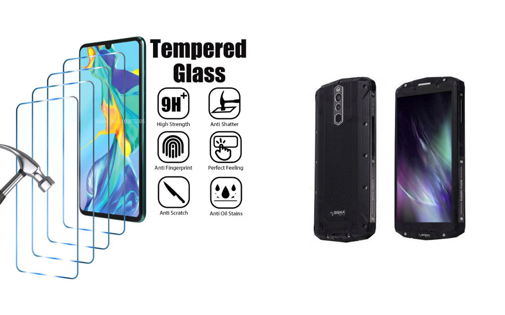 Захисне скло ArmorGlass для Sigma mobile X-treme PQ54 – стійке до подряпин та ударів Київ - фото 1