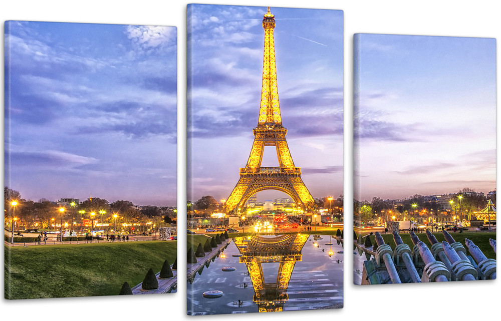 Модульная картина Париж Башня Art-178_3 Киев - изображение 1