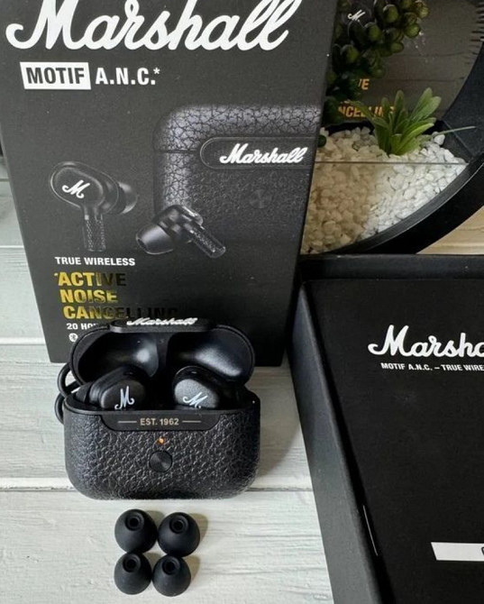 Навушники Marshall motif ANC (A.N.C) / Наушники беспроводные. Киев - изображение 6