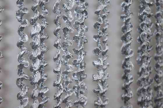 Шторы-нити спираль с люрексом Серый 300х300см 1 шт (61-022) Киев