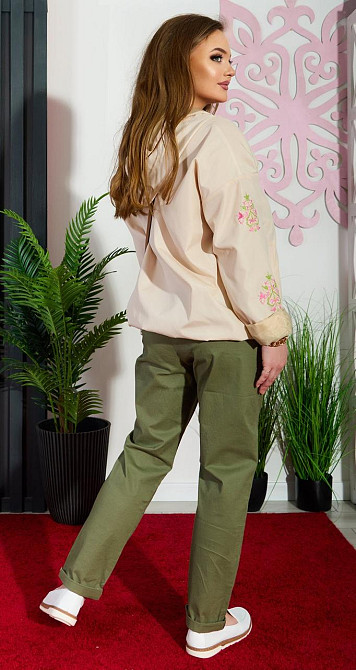 Стильна вітровка з вишивкою (46) Київ - фото 4