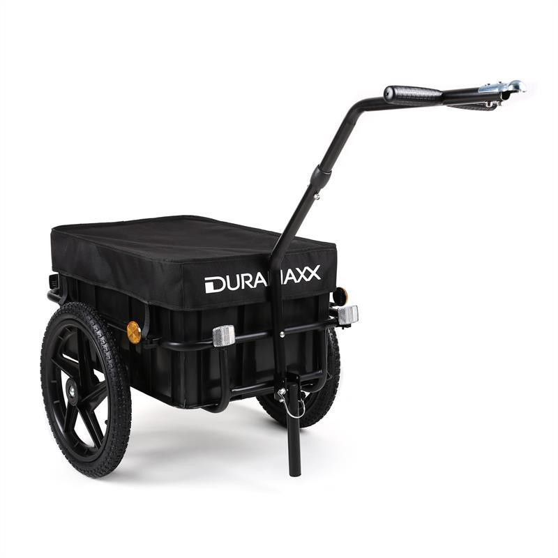 Big Black Mike Bicycle Trailer Load High Drawbar 70L Black Black (Германия, читать описание) Ровно - изображение 1