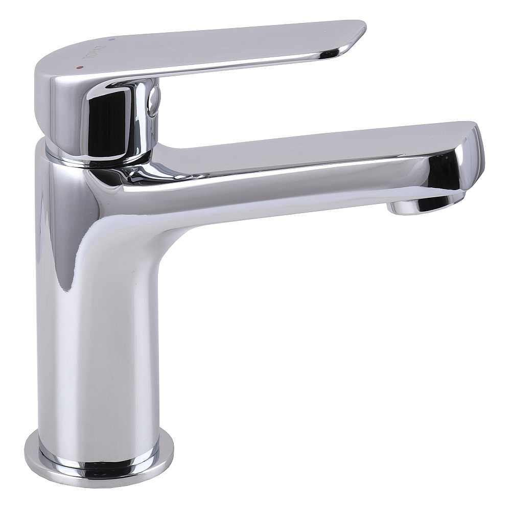 Змішувач для умивальника TOPAZ CAPRI TCA 15207-H44 картридж D25,H=140,  шлангиTAQ-M0855 Тернопіль - фото 1