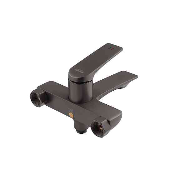 Смеситель для ванны с душевым гарнитуром Kroner KRP Graz - GRP060 графит Киев