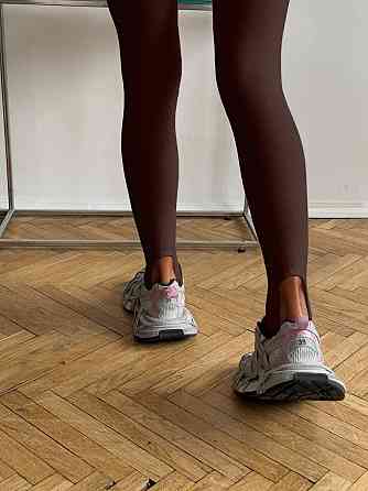 Жіночі трендові лосини зі штрипками пуму Шоколад, 42/44 Одеса