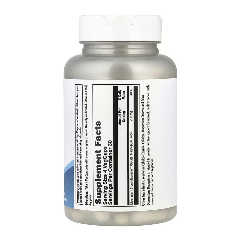 Магній KAL Magnesium Orotate 200mg 120 розт капс Київ - фото 4