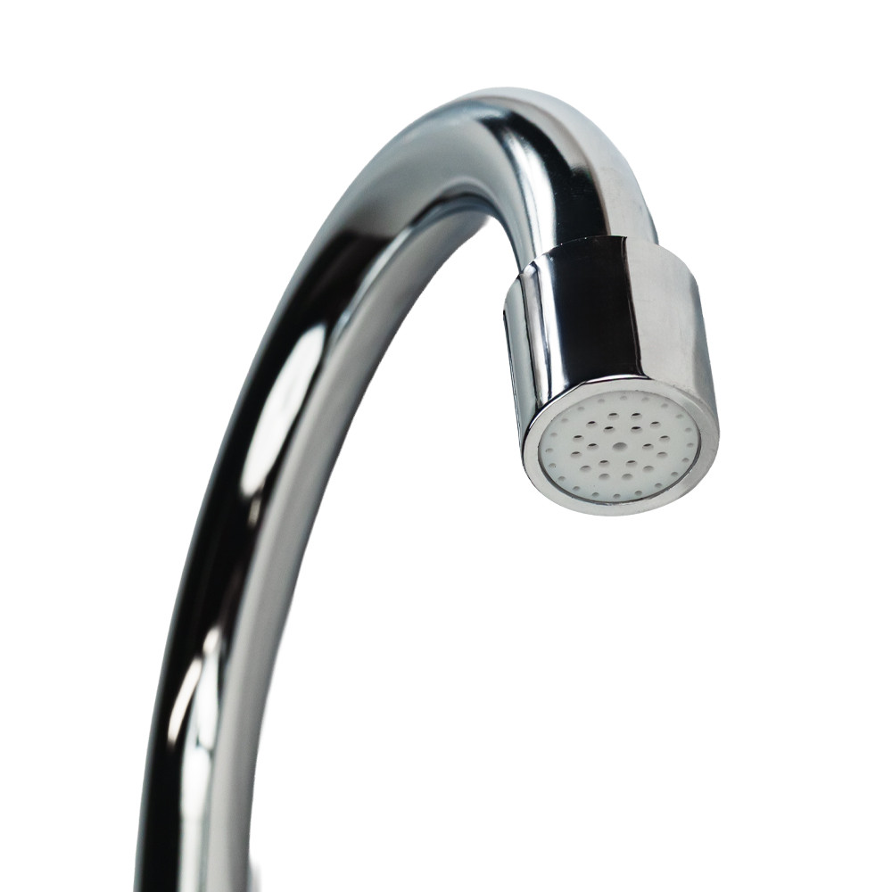 AQUATICA Кран-водонагреватель проточный s96 3.3кВт для кухни излив ухо на гайке с дисплеем и те Коломия - фото 3