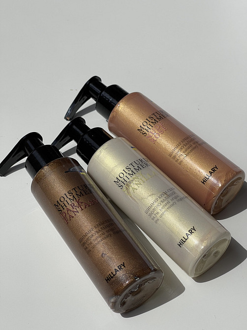 Шиммер крем-гель увлажняющий Hillary Nudе Rose Moisturizing Shimmer, 100 мл Киев - изображение 11