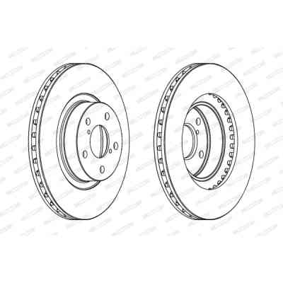 Тормозной диск FERODO DDF679C Винница