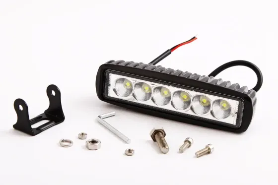 Фара дневного света 160* 46*99мм Cyclone  6 Epistar 3W/1800лм/6000К (рассеянный ближний) Винница