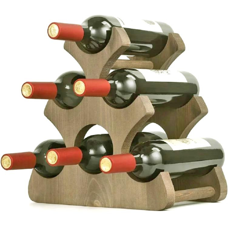 Настольная винная полка 