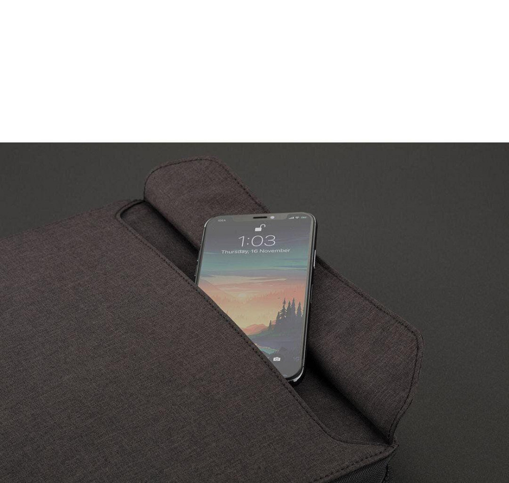 Органайзер для гаджетов и канцелярии XD Design Tech Pouch 1.5л Черный Киев - изображение 5