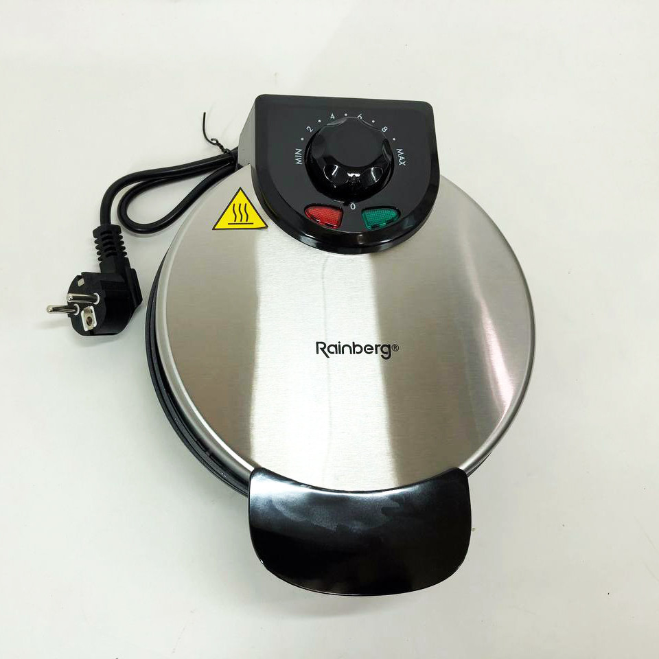 Мультипекарь вафельница Rainberg RB-2254 2200 Вт, Вафельница с антипригарным покрытием LB-84 Львов - изображение 6