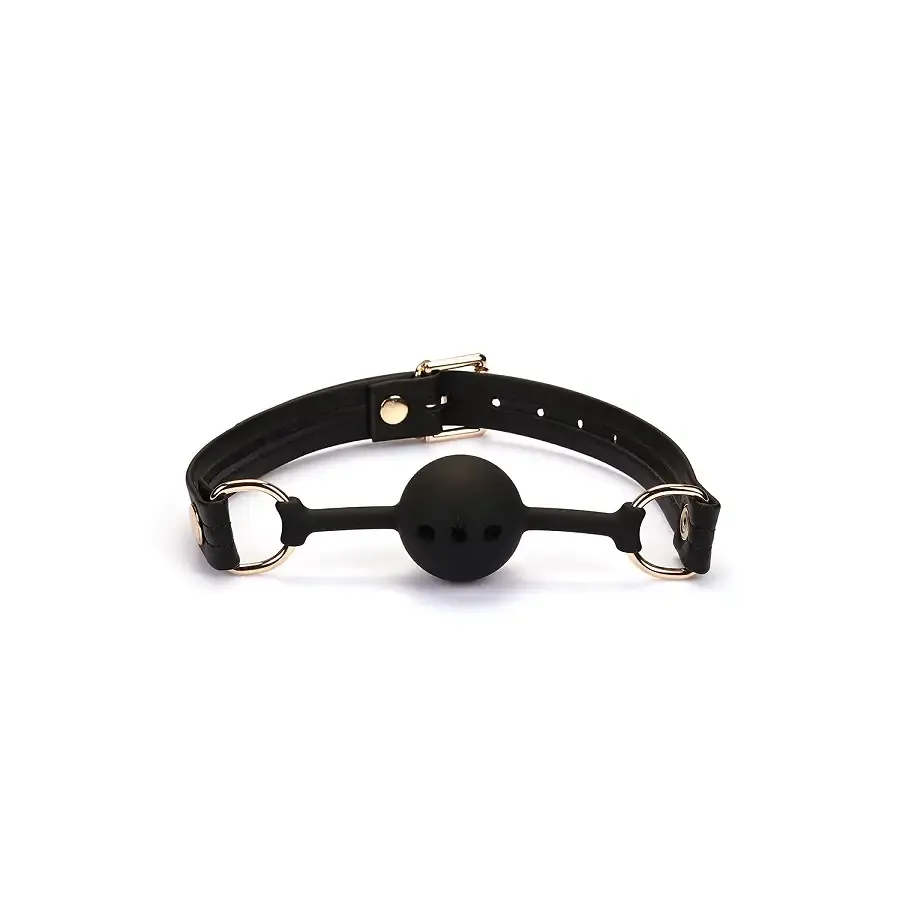 Кляп Liebe Seele Black Organosilicon Ball Gag Львів - фото 2