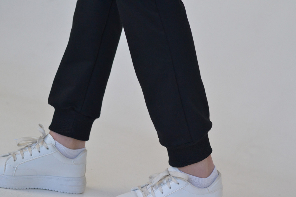 Демісезонні штани для вагітних з регулюванням об'єму Sara розмір 50 Mumlove Чорний Кривий Ріг - фото 8